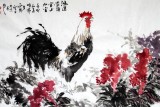 【已售】著名畫家王向陽四尺作品《鴻運當(dāng)頭》(詢價)