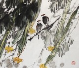 四川美協(xié)西蜀山人四尺斗方《秋韻》
