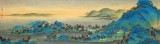 【可定制】名家劉金河三尺工筆富居山村圖·剩山圖卷