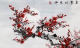 QA安徽美協何華賢三尺《傲骨迎寒》
