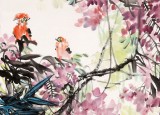 中國煤炭美術家協會理事 鄭慶年《紫氣東來》
