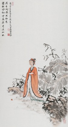 陳樂三尺《荷香柳影成秋意》 孟津美協副主席