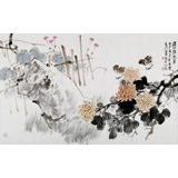 中國美協會員張延東三尺《深叢隱孤芳》