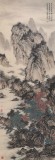 貴州七星關美協主席吳顯剛小六尺《溪山訪友圖》