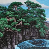 朝鮮畫家金正 小八尺《海浪》