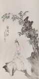 曹建濤 四尺《觀世音》 獨(dú)具特色水墨人物畫(huà)家