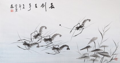 安徽美協何華賢 三尺《長劍在手》