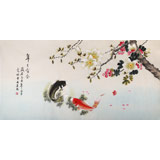 北京美協凌雪四尺《年年有余》