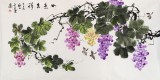 安徽美協何華賢 四尺《如意吉祥》