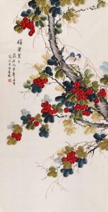 北京美協(xié)凌雪四尺《碩果累累》