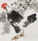 王向陽 四尺斗方《雪中情》中國美術家協會會員（詢價）