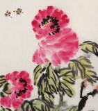 曲逸之 四尺《春風(fēng)》 河南省著名花鳥畫家