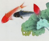北京美協凌雪四尺《年年有余》