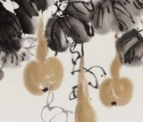 王寶欽 玄關四尺斗方《金秋》當代花鳥牡丹畫名家（詢價）