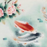南海禪寺 妙林居士 四尺《春風海棠貴有余》