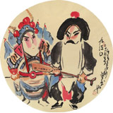 國家一級美術師王永剛 扇面《九江口》（詢價）