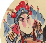 國家一級美術師王永剛 扇面《九江口》（詢價）