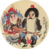 國家一級美術師王永剛 扇面《九江口》（詢價）