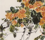 鄒友蒸 《正是春花爛漫時》1985年 已故山野派繪畫大家