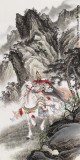 鄒本財 四尺館藏精品岳飛像《忠烈千秋》 公主嶺市美協常務副主席