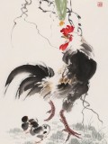 王寶欽 四條屏《清香》 當(dāng)代花鳥牡丹畫名家（詢價(jià)）