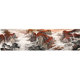 李碧峰 小丈二《萬(wàn)山紅遍層林盡染》 中國(guó)書(shū)畫(huà)家協(xié)會(huì)理事