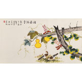 【已售】凌雪 三尺《福祿滿堂》 北京美協會員
