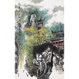 譚良干 大三尺《風(fēng)景這邊獨(dú)好》 貴州山水畫名家