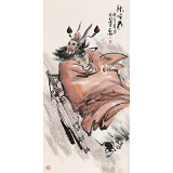 魏武雙四尺國畫《鐘馗圖》（詢價）