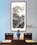 劉金河 四尺《清泉出岫》 中美協會員（詢價）