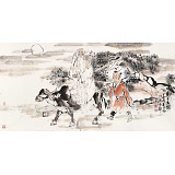 楊西沐 四尺《老子出關(guān)》 中國美術(shù)家協(xié)會會員（詢價）