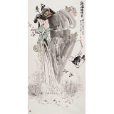 楊西沐 四尺《鐘馗嫁妹圖》中國美術(shù)家協(xié)會(huì)會(huì)員（詢價(jià)）