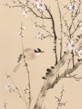 皇甫小喜 四條屏《暗香浮動(dòng)月黃昏》 河南著名花鳥畫家