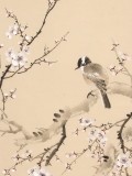 皇甫小喜 四條屏《暗香浮動(dòng)月黃昏》 河南著名花鳥畫家