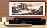 張慧仁 小八尺《秋山神韻圖》 廣西山水畫家協(xié)會(huì)常務(wù)理事