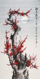 【已售】何華賢 四尺《和月迎春》 潁淮書(shū)畫(huà)名家