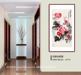 【已售】王寶欽 三尺《富貴吉祥》當代花鳥牡丹畫名家（詢價）