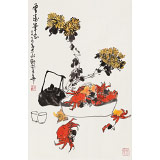 王永剛 四尺三開《雪濤筆意》 國家一級美術師（詢價）