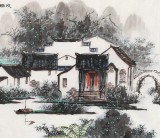 張春奇 四尺《水鄉三月春如酥》徐悲鴻紀念館藝術中心理事（詢價）