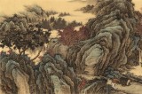 【已售】吳顯剛 小六尺《唐人詩意圖》 貴州七星關美協主席