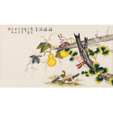 【已售】凌雪 三尺《福祿滿堂》 北京美協(xié)會員