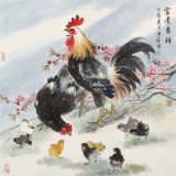 孫浩群 《富貴吉祥》 八十歲學院派繪畫名家（詢價）