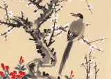 【已售】朱祖義 四尺《玉樹臨風(fēng)喜報(bào)春》 中國(guó)老子書畫院副院長(zhǎng)