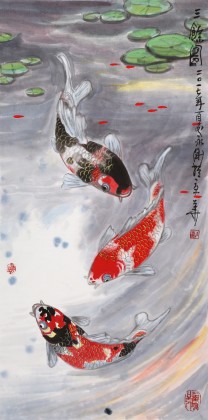 【已售】王永剛 三尺《三余圖》 國家一級美術師（詢價）