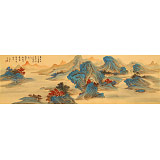 【已售】何實(shí) 1.5米《幾度秋山入畫屏》吉林著名山水畫家