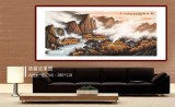 張慧仁 小八尺《金秋鶴舞》 廣西山水畫家協(xié)會(huì)常務(wù)理事