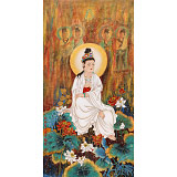 南海禪寺 妙林居士 四尺《觀音》