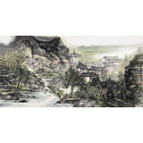 管旺林 四尺《早春圖》 中美協(xié)會員
