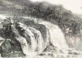 管旺林 小六尺《春潮》 中美協會員