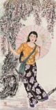 南海禪寺 妙林居士 四尺《春花》